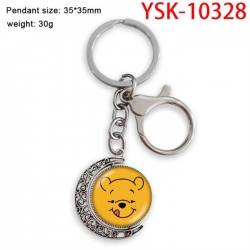 Winnie Anime double-sided crys...