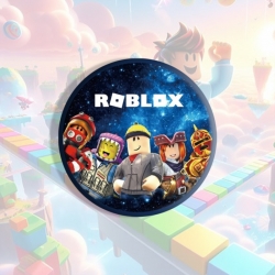 Roblox Anime tinplate brooch b...