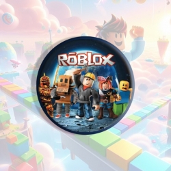 Roblox Anime tinplate brooch b...