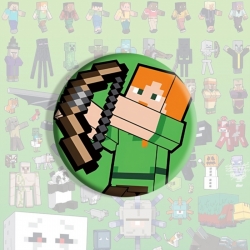 Minecraft Anime tinplate brooc...