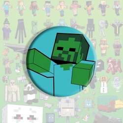 Minecraft Anime tinplate brooc...