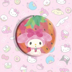 Sanrio Anime tinplate brooch b...
