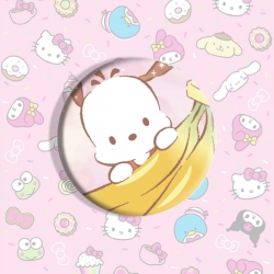 Sanrio Anime tinplate brooch b...