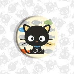 Sanrio Anime tinplate brooch b...