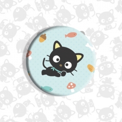 Sanrio Anime tinplate brooch b...