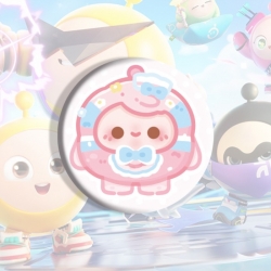 Eggy Party Anime tinplate broo...