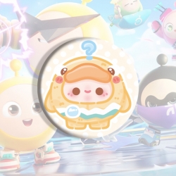 Eggy Party Anime tinplate broo...