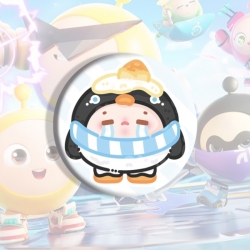 Eggy Party Anime tinplate broo...