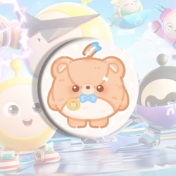Eggy Party Anime tinplate broo...