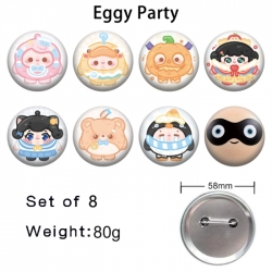 Eggy Party Anime tinplate broo...