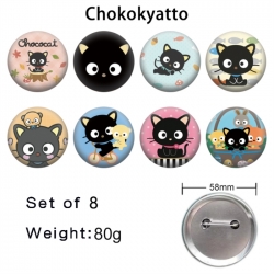 Sanrio Anime tinplate brooch b...