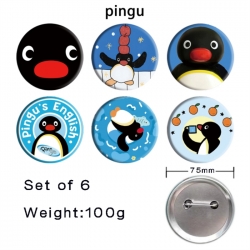 Pingu Anime Tinplate Bright Fi...