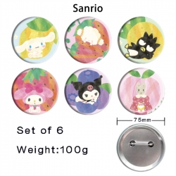Sanrio Anime Tinplate Bright F...