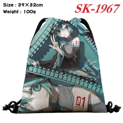 Hatsune Miku cartoon Waterproo...