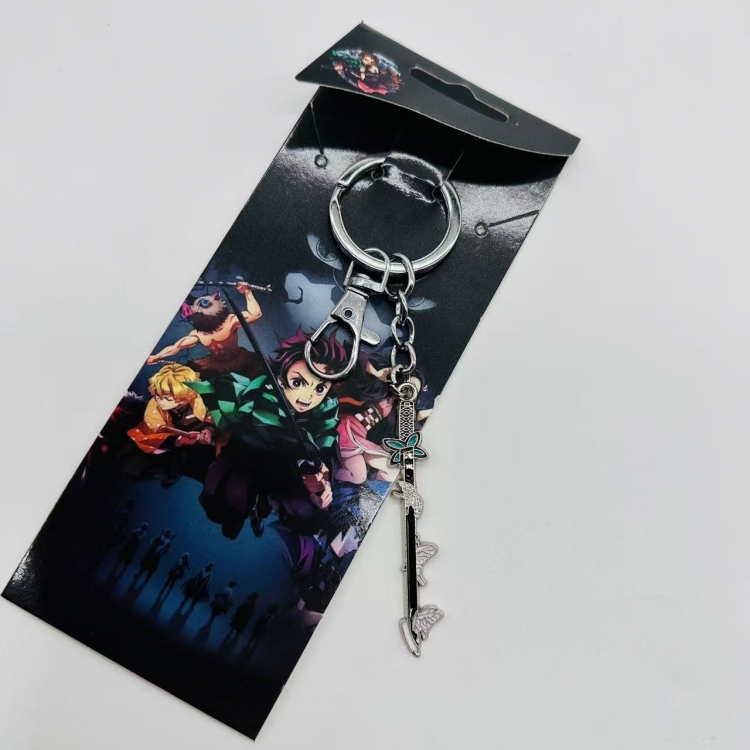 Demon Slayer Kimets Anime peripheral metal keychain price for 5 pcs