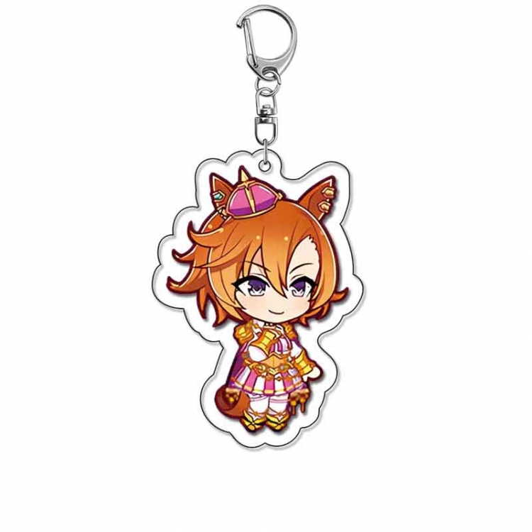 Pretty Derby Anime Acrylic Keychain Charm price for 5 pcs