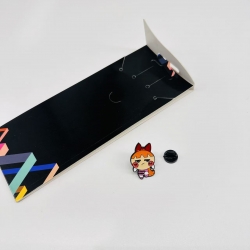 The Powerpuff Girls Anime cartoon metal brooch  price for 5 pcs 
