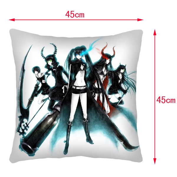 Black Rock Shooter Double-Side Cushion (reserve 3 days ahead) NO FILLING