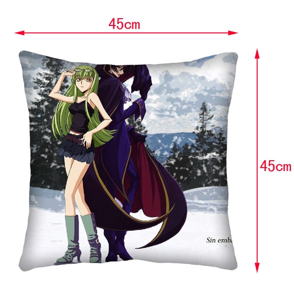 Geass Double-Side Cushion (reserve 3 days ahead) NO FILLING