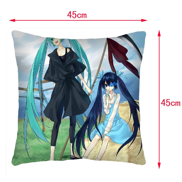 Black Rock Shooter  Double-Side Cushion (reserve 3 days ahead) NO FILLING