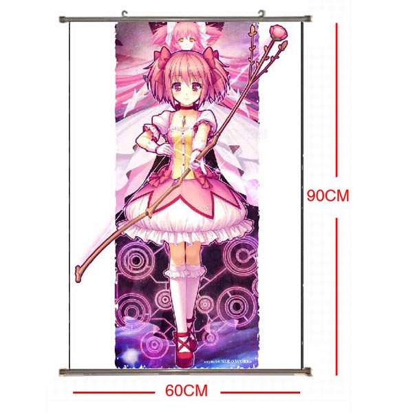 Magical Girl Madoka of the Magus PU Wallscroll (reserve 3 days ahead) NO FILLING