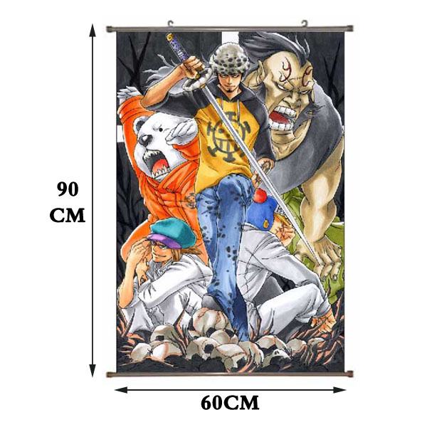 One Piece PU Wallscroll (reserve 3 days ahead) NO FILLING