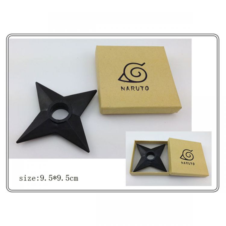 Naruto Colloidal Black Shuriken Cos Prop(box packing)