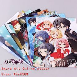 Sword Art Online Posters(40 pc...