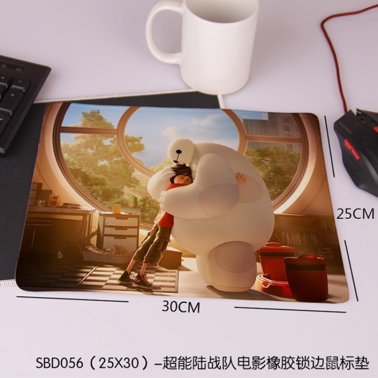 Big Hero 6  Mouse pad 25X30CM