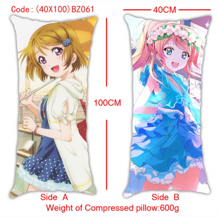 Love Live double sides cushion  40x100cm