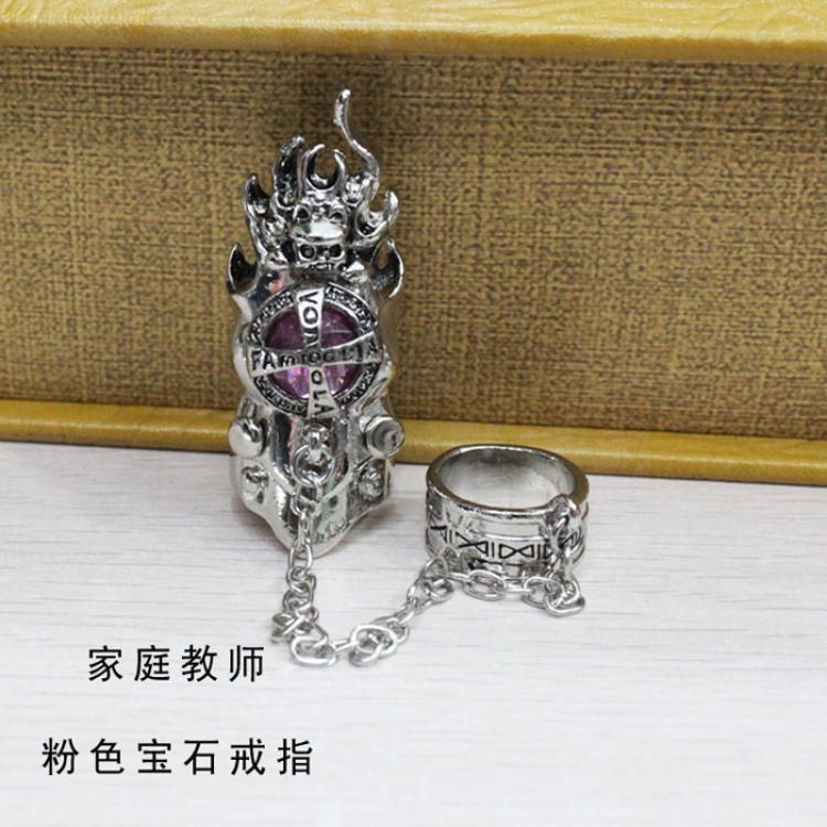Ring HITMAN REBORN Pink Ring Set