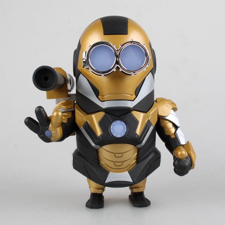 Minions Cos Iron Man Figure 13cm