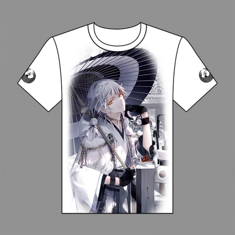 Touken Ranbu Full-color short-sleeved Crewneck modal fabric T-shirt M L XL XXL
