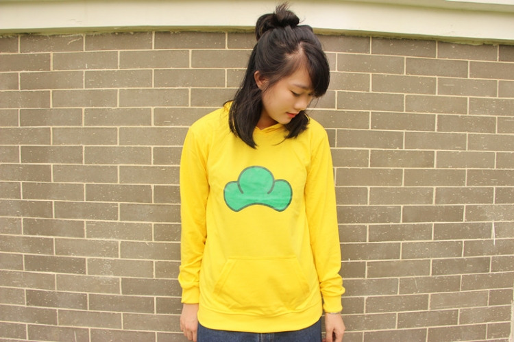 Osomatsu Kun Thin section cotton sweater yellow M L XL XXL