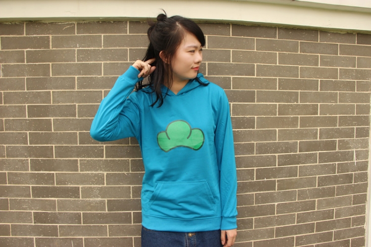 Osomatsu Kun Thin section cotton sweater Blue  M L XL XXL