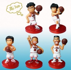 Slam Dunk Figure 7cm 5 pcs for...