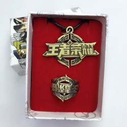 Ring Necklace  King glory
