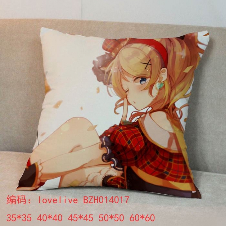 lovelive Eli AyaseEllie chuions pillow 45x45cm lovelive Eli AyaseEllie chuions pillow 45x45cm