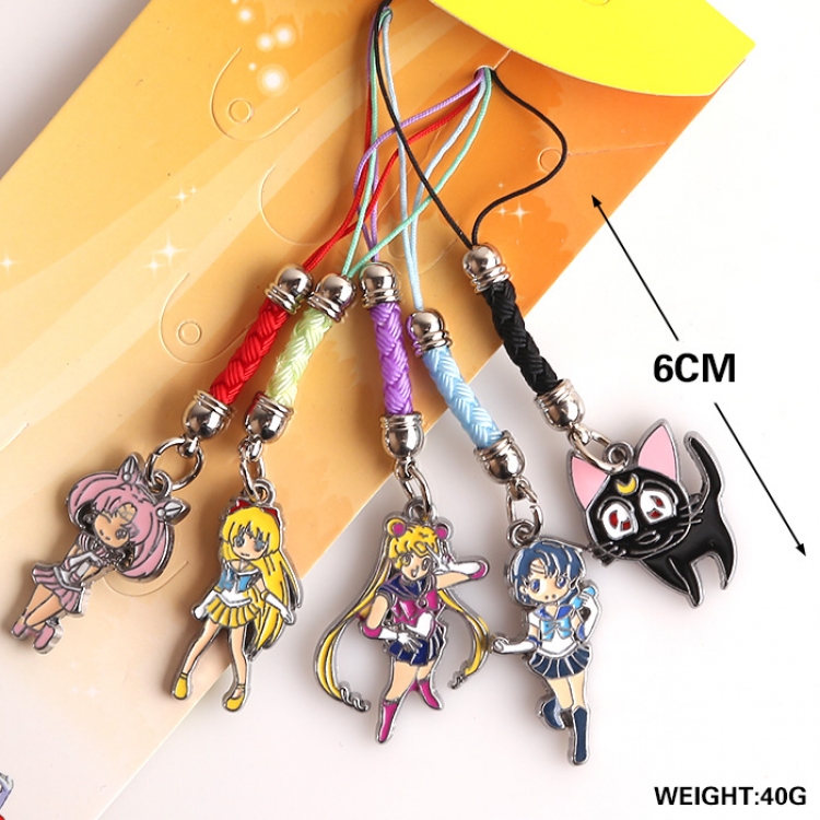Mobile Phone Accessory sailormoon SailorMoon price for 5 pcs a set(5 pcs a set )D