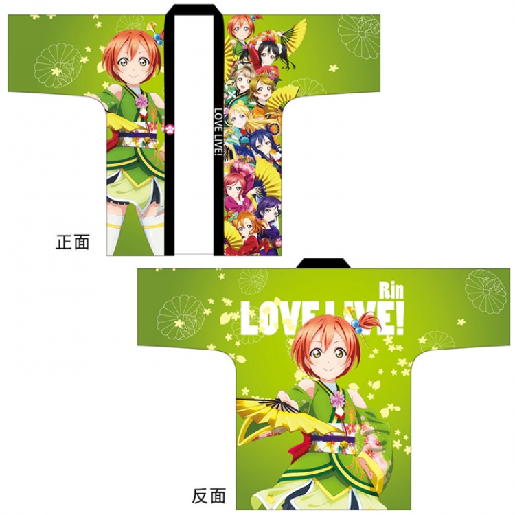 lovelive Rin Hoshizora  haori cloak cos kimono Free Size  Book two days in advance cos dress