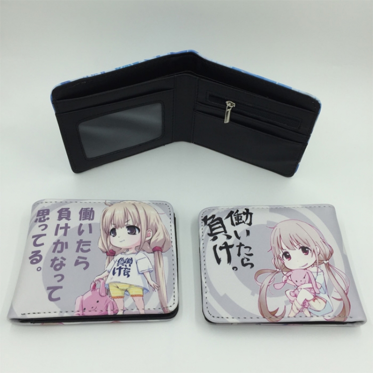 The Idol Master futaba anzu pu short wallet