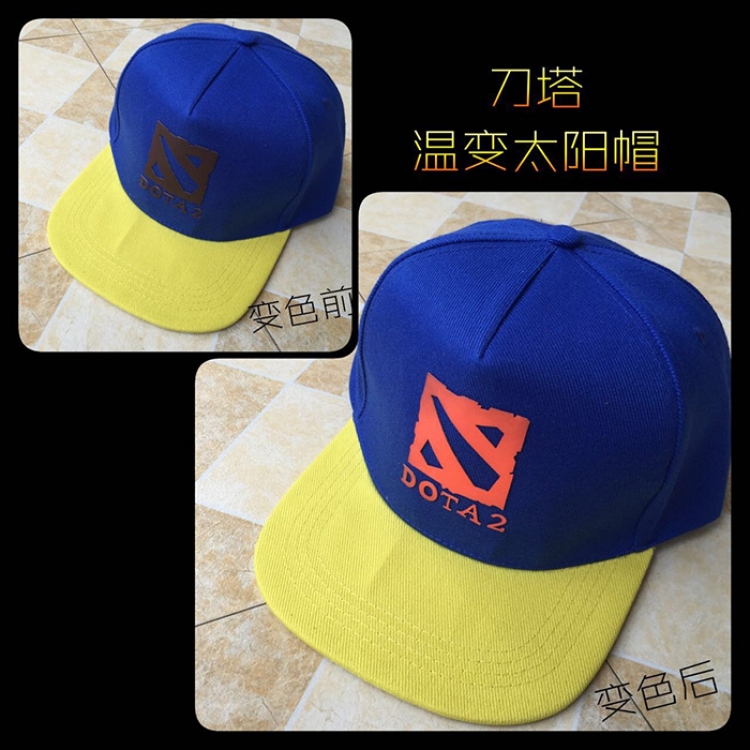 DOTA2 Hat  Temperature change color hat