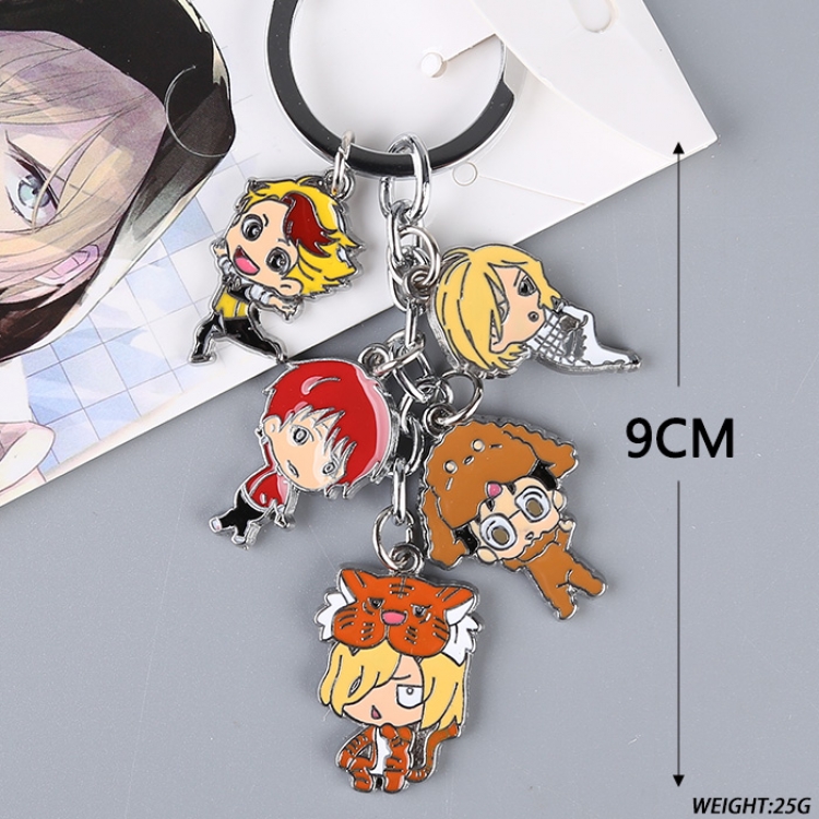 YURI!!! on ICE key chain  price for 5 pcs a set