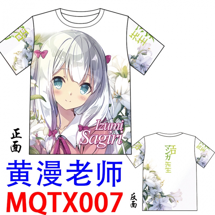 Ero Manga Sensei modal t shirt dress  M L XL XXL