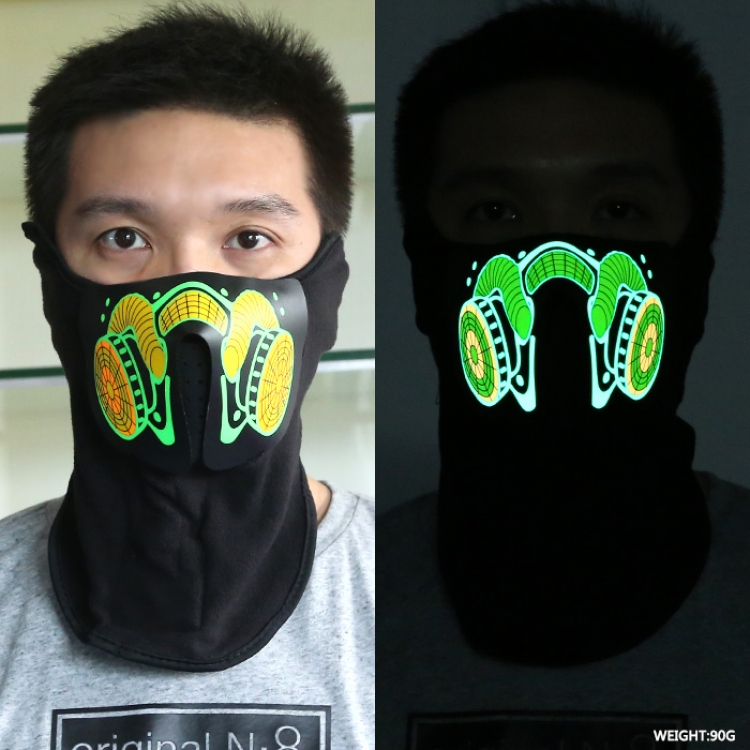 Masks green Earphone  Acoustic Control Masks price for 5 pcs a set