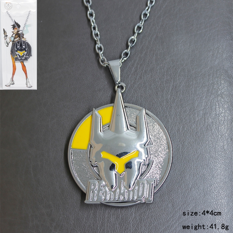 Necklace Overwatch reinhardt price for 5 pcs a set