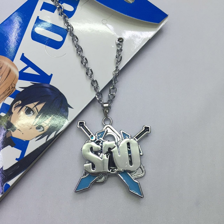 Necklace Sword Art Online key chain price for 5 pcs a set