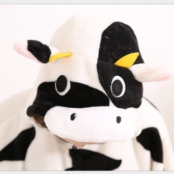 Cows Flano Flannel Rompers  pa...