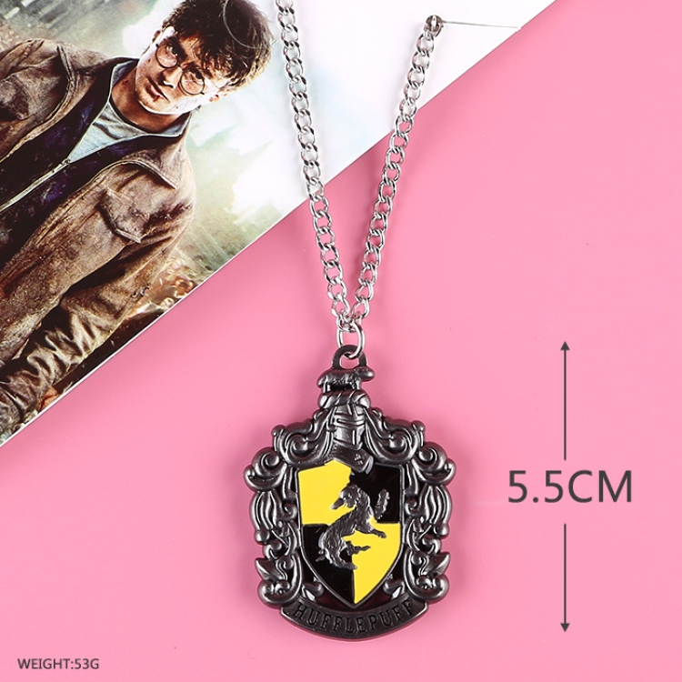Necklace Harry Potter Hufflepuff) key chain price for 5 pcs a set