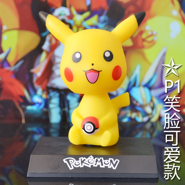 Figure Pokemon P1 Shaking Head Ornaments 8.6CM